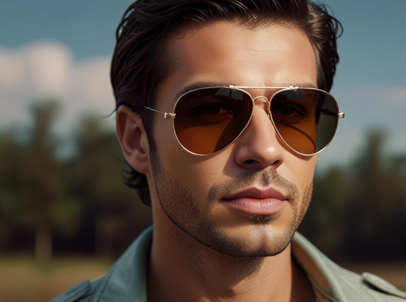 Luxury Aviator Sunglasses